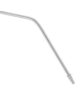 NUBOER suction tube 21cm/8?", diameter 6,0mm, oval end